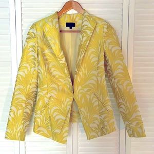 Intermix Printed Metallic Evening Jacket